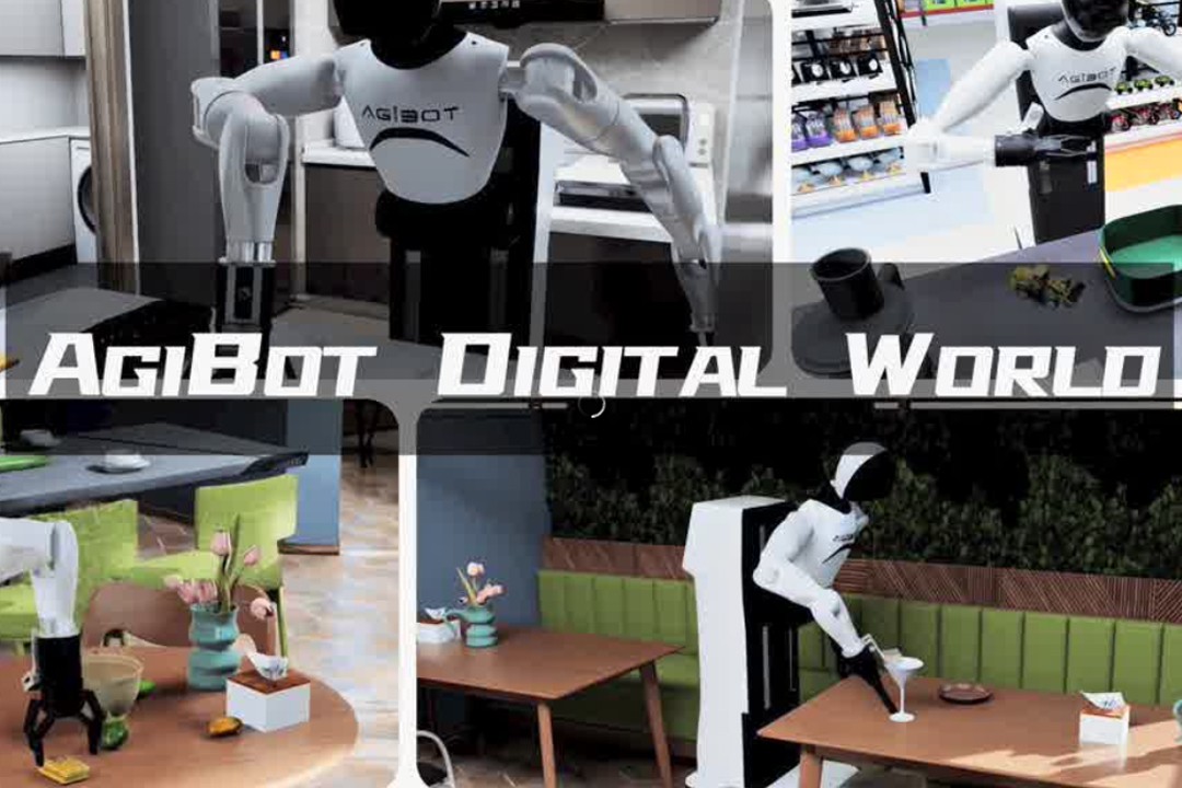高保真模拟+全自动生成+海量数据开源！28圈体育推出AgiBot Digital Wo...